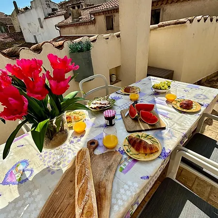 Casa de Férias Maison Elsud Centre 3 Terrasse Parking